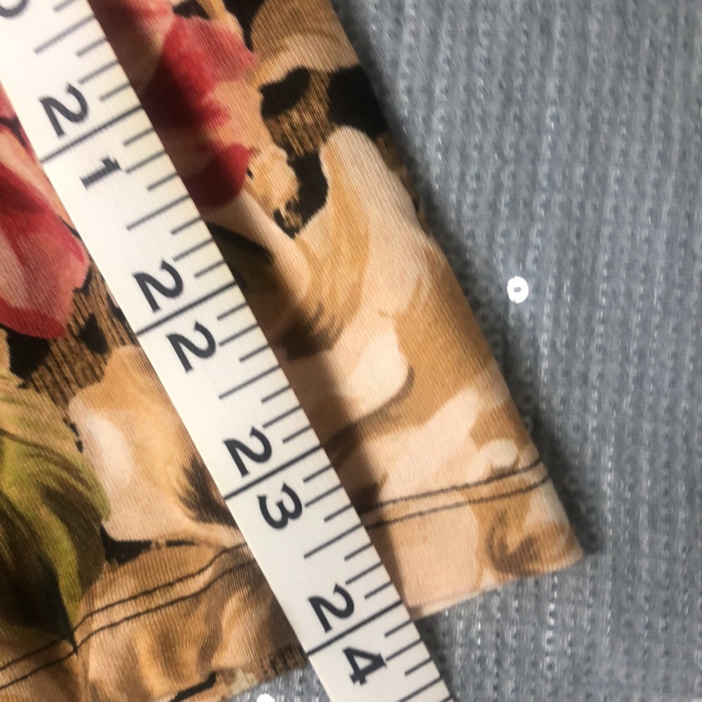 JOHNNY WAS Floral Leopard Print Women's Top Size M - Picture 12 of 12